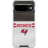 NFL Tampa Bay Buccaneers White Striped Google Pixel 10 Clear Case